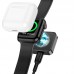 Беспроводное зарядное устройство - брелок с магнитом Hoco Cw55 для часов Apple Watch черное
