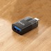 Переходник адаптер HOCO ua36 - ip to USB с индикатором LED черный