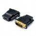 Переходник - адаптер Atcom DVI M to HDMI F черный (11208)