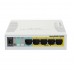 Коммутатор - свитч сетевой  MikroTik RB260GSP (CSS106-1G-4P-1S)