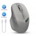 Мышь беспроводная 2 режимная APAYADO T02 Pro Dual Mode Wireless Mouse серая