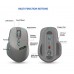 Мышь беспроводная 2 режимная APAYADO T02 Pro Dual Mode Wireless Mouse серая