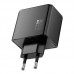 Зарядное устройство - блок на 4 выхода (порта USB) - Hoco CS19A 2*USB-C + 2*USB 65W черное