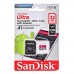 Карта памяти SanDisk Ultra 120 MBps microSDHC 32GB Class 10 A1 SDSQUA4-032G-GN6MA