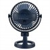 Вентилятор на аккумуляторе 1200 мАч - XO MF78 4-inch desktop/bracket adjustable angle fan голубой
