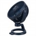 Вентилятор на аккумуляторе 1200 мАч - XO MF78 4-inch desktop/bracket adjustable angle fan голубой