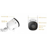 Wi-Fi IP камера Imou Bullet 3C (IPC-S3EP-3M0WE) 3МП с сиреной