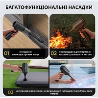 Авто пылесос + насос  BASEUS AT Car Vacuum Cleaner 4-в-1 2000 mAh