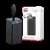 Внешний аккумулятор XO PR280 со встроенным кабелем 4-в-1 USB-C + iP 30000mAh черный