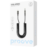 Аудио адаптер - кабель пружина Proove Steel Spring iphone to 3.5mm