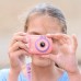Камера для детей - цифровой фотоаппарат HOCO DV205 Dual-camera children camera Pink