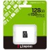 Карта памяти Kingston microSDXC 128GB Canvas Select Plus Gen3 UHS-1 А1 (R-150MB/s) (SDCS3/128GBSP)