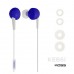 Наушники проводные Koss KEB6iB Mic с микрофоном голубые (021299181041)