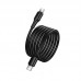 Кабель Type-C to Type-C 1 метр 60W HOCO Beneficio X120 черный
