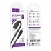 Кабель Type-C to Type-C 1 метр 60W HOCO Beneficio X120 черный