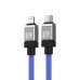 Кабель Baseus CoolPlay Series Type-C to Lightning (iPhone) 20W 2 метра голубой CAKW000103