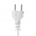 Кабель питания от сети 220 вольт для Apple MacBook Extradigital KBP1796 1.8 м белый