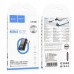 Переходник адаптер HOCO ua36e - iP male + USB-C male to USB female OTG 2-in-1 черно-прозрачный