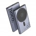 Магнитный павербанк с беспроводным зарядным Hoco Q32 Bird PD20W wireless magnetic 5000mAh серый