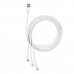Кабель 3-в-1 Baseus Superior Series USB - на 3 коннекторы M + L + C 150 см CAMLTYS-02