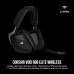Игровая гарнитура - беспроводные наушники Corsair Void RGB Elite Wireless Carbon (CA-9011201)