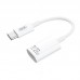 Кабель переходник с Lightning мама - на Type-C папа XO NB-R268a 17w