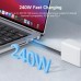 Кабель для передачи данных Hagibis USB4 Data Cable 40Gbps USB C to Type C 13 см (UCD4)