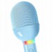 Бездротовий портативний караоке мікрофон - Bluetooth колонка Sound Wave V1 блакитний Бездротовий портативний караоке мікрофон - Bluetooth колонка Sound Wave V1 блакитний