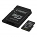 Карта памяти KINGSTON Canvas Select Plus MicroSDXC 128GB U3 A1 150R + ad SDCS3/128GB