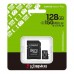 Карта памяти KINGSTON Canvas Select Plus MicroSDXC 128GB U3 A1 150R + ad SDCS3/128GB