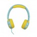 Наушники детские проводные Celebrat A25 3.5 мм сложные голубо-желтые (салатовые) Наушники детские проводные Celebrat A25 3.5 мм сложные голубо-желтые (салатовые)