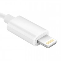 Аудио адаптер Foxconn Lightning to 3.5 mm AUX переходник - конвертер для iPhone 6 7 8 X