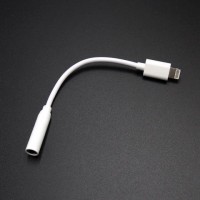 Аудио адаптер Foxconn Lightning to 3.5 mm AUX переходник - конвертер для iPhone 6 7 8 X