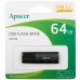 Флеш накопитель USB 3.1 - 3.2 Apacer AH25B 64 GB (AP64GAH25BB-1) чорний Флеш накопитель USB 3.1 - 3.2 Apacer AH25B 64 GB (AP64GAH25BB-1) чорний