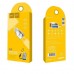 Адаптер Hoco UA10 USB (мама) Micro-USB (папа) OTG adapter Серебристый