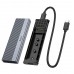 Зовнішня кишеня Hoco HB47 M.2 SSD Enclosure(USB3.1/6Gbps) Сірий