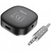 FM-трансмітер Hoco E80 Travel car AUX BT receiver Чорний