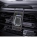 Холдер Hoco CA74 Universe air outlet magnetic car holder Чорний  Сріблястий