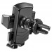 Холдер Hoco CA86 Davy one-button air outlet car holder Чорний