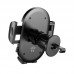 Холдер Hoco H53 Brusco ultra-thin push-type car holder(air outlet) Чорний