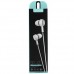 Навушники USAMS EP-12 Plastic Earplug Plating Small Earphone Білий