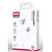 Навушники XO EP53 in-ear 3.5mm earphone Білий