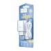 Зарядный набор - адаптер + кабель Hoco C72A Glorious single port charger set Type-C EU комплект Белый