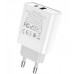 МЗП Hoco C80A Plus Rapido PD20W + QC3.0 charger ( EU ) Білий МЗП Hoco C80A Plus Rapido PD20W + QC3.0 charger ( EU ) Білий