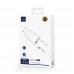 МЗП WIWU Wi-U002 PD QC charger set with EU plug Type C to Lightning Білий