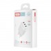 МЗП XO L72 EU QC3.0 + 2.1A 3USB charger Білий МЗП XO L72 EU QC3.0 + 2.1A 3USB charger Білий