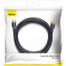 Кабель Baseus Cafule 4KHDMI Male To 4KHDMI Male Adapter Cable 3m Чорний
