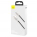 Кабель Baseus Cafule Series Metal Data Cable USB to Lightning 2.4A 2m Чорний