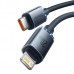 Кабель Baseus Crystal Shine Series Fast Charging Data Cable Type-C to iP 20W 1.2m Чорний