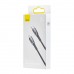 Кабель Baseus Glimmer Series Fast Charging Data Cable Type-C to Lightning 20W 1m Чорний